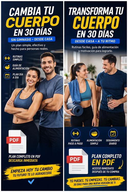 CAMBIA TU CUERPO EN 30 DÍAS